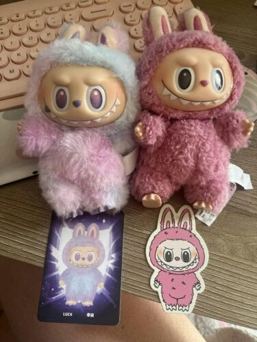 Click to view full screen LABUBU THE MONSTERS - Have a Seat Vinyl Plush Dolls, Blind Box photo review